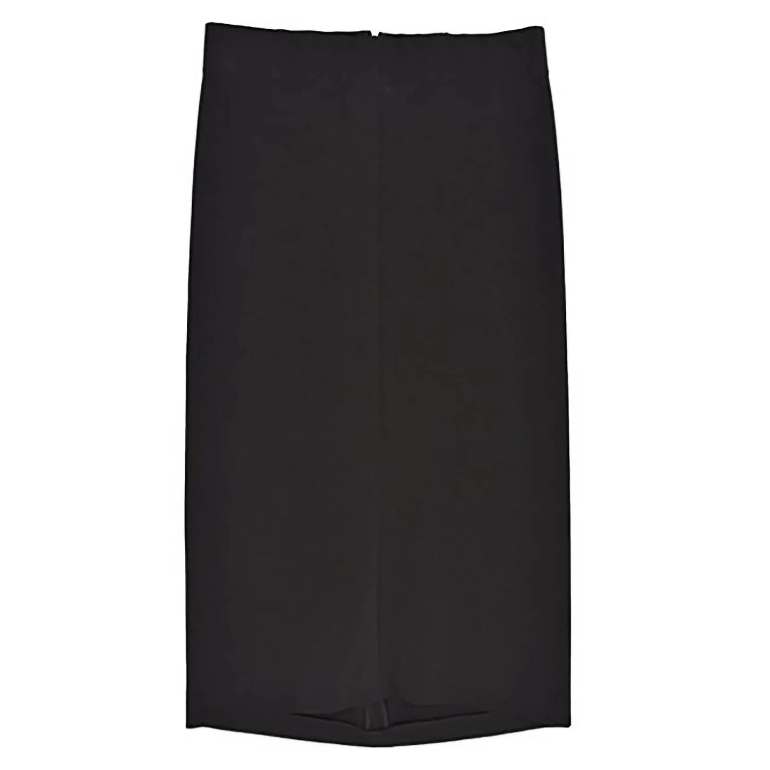 Women's Stretch Pencil Skirt In Black