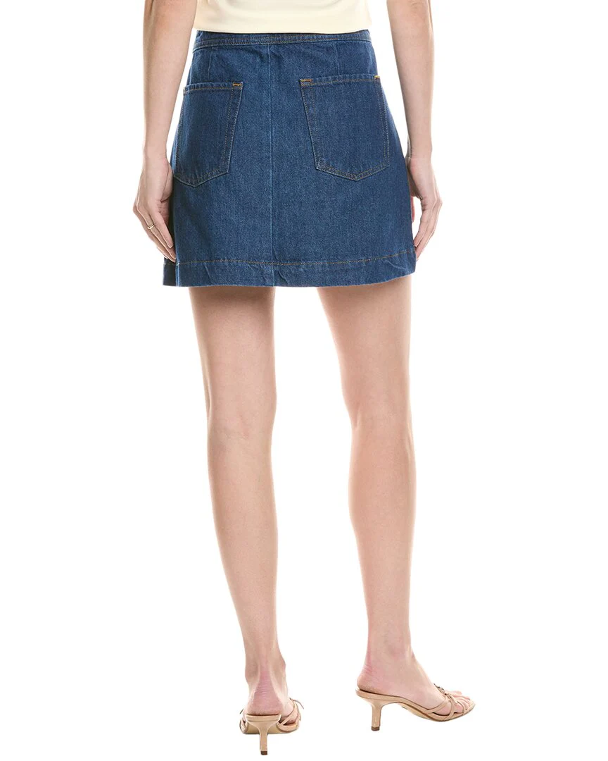 FRAME Sailor Snap Skirt