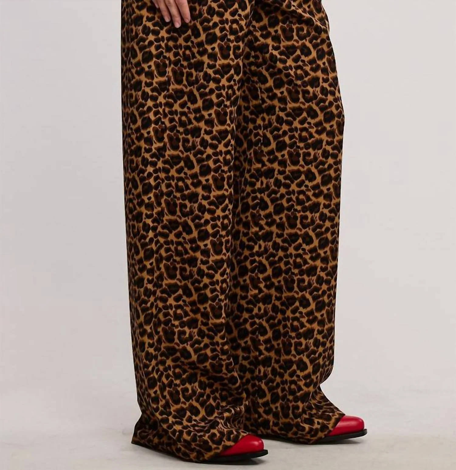 Spotted In Style Pants In Leopard
