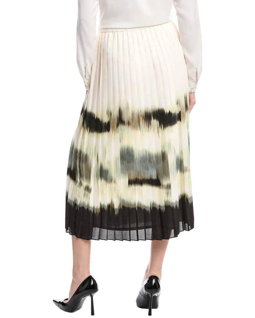 Anne Klein Pull-On Pleated Skirt