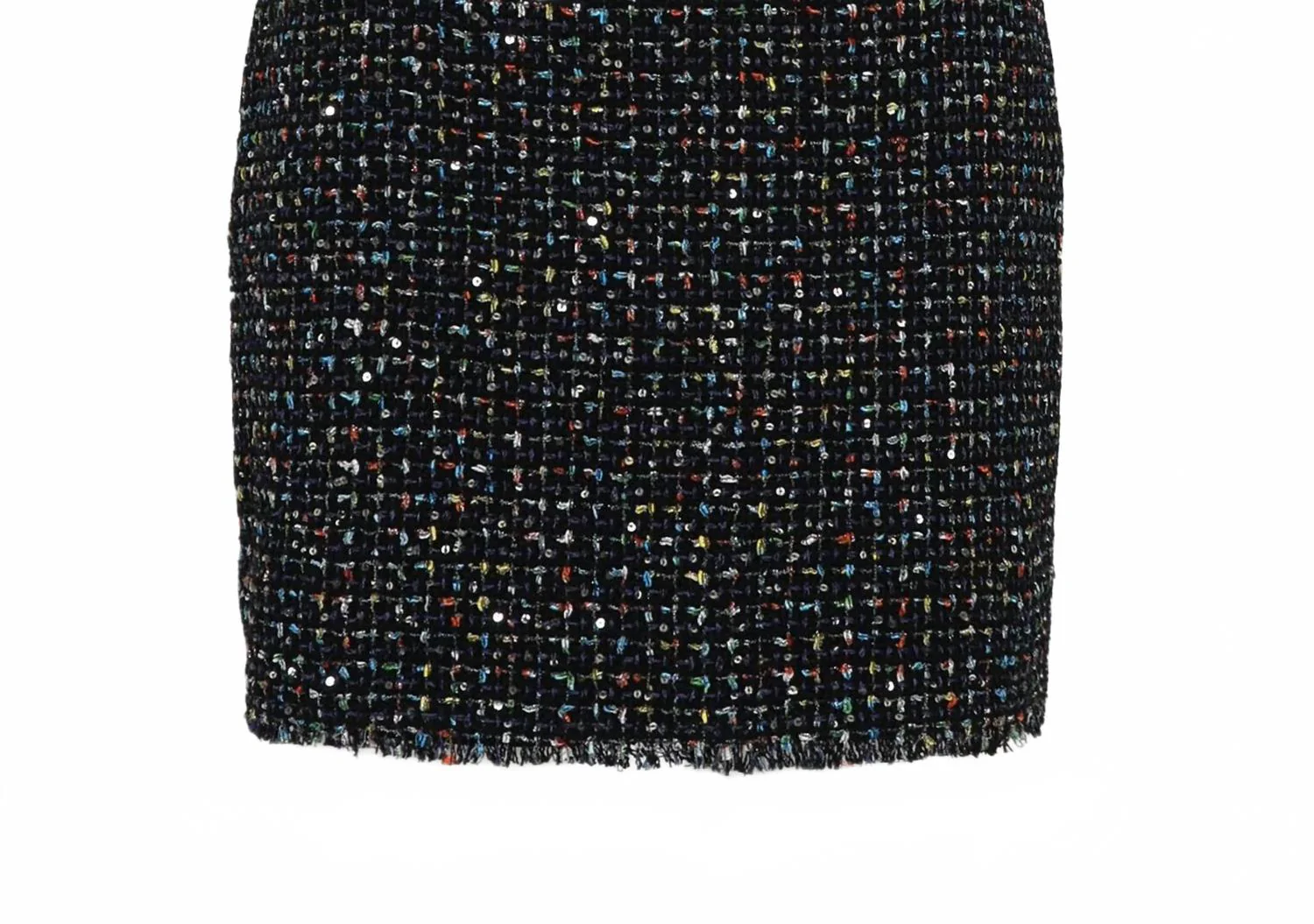 Women's Vicky Tweed Mini Skirt In Black