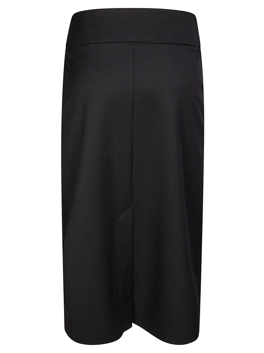 O-Seus High Waist Long Pencil Skirt