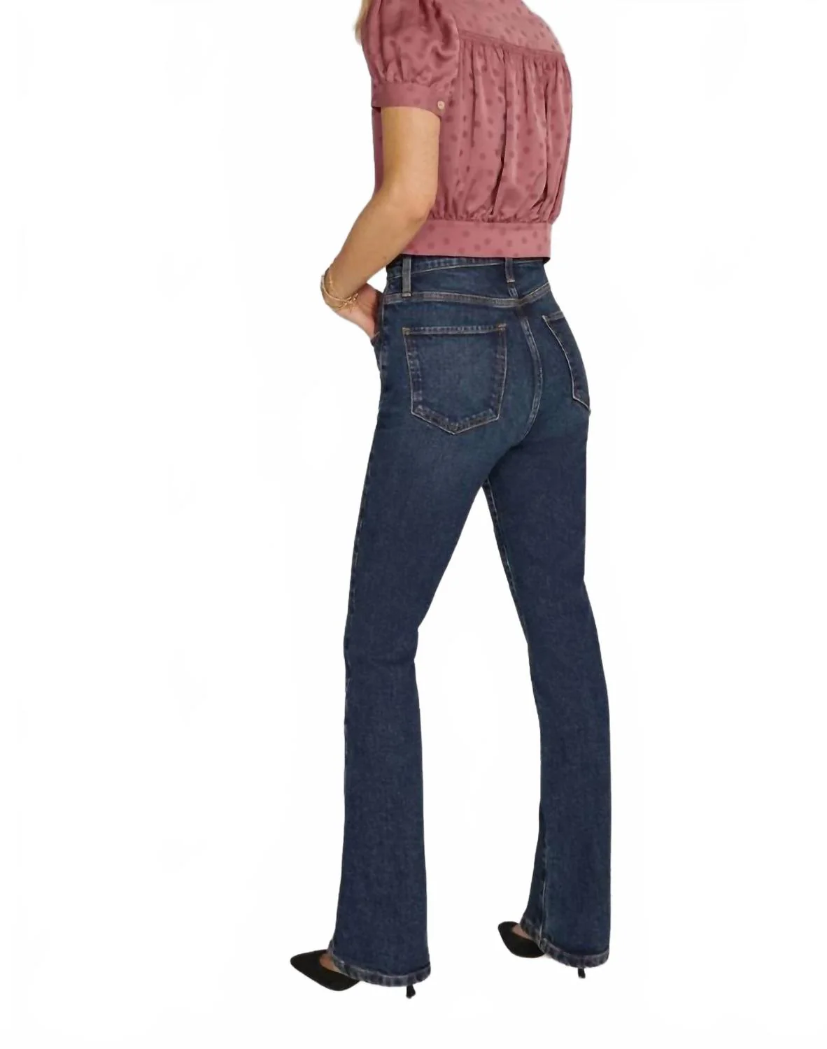 Valentina High Rise Shortie In Petite Woodside