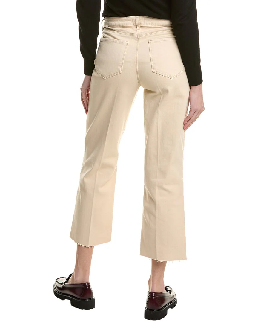 L’AGENCE Wanda High-Rise Crio Oat/Mothergoose Con Wide Leg Jean