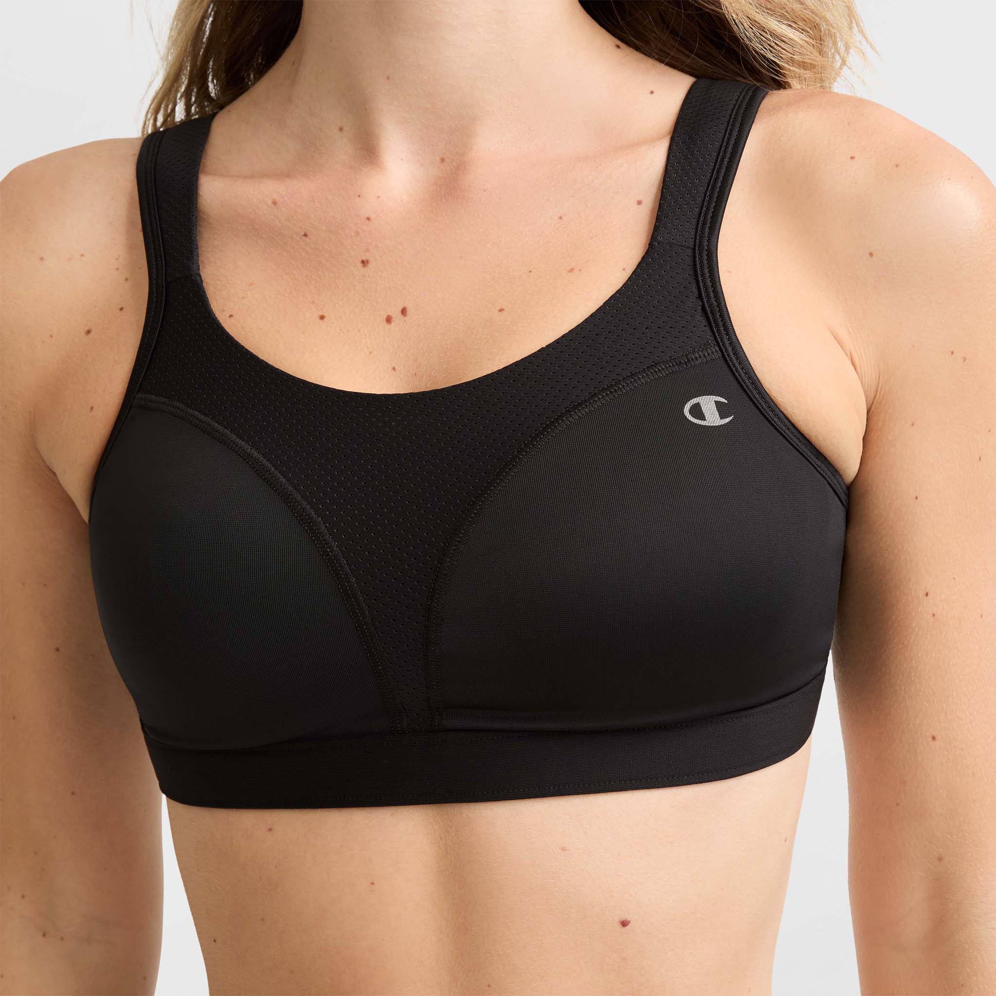 Spot Comfort High-Impact Sports Bra, C Logo