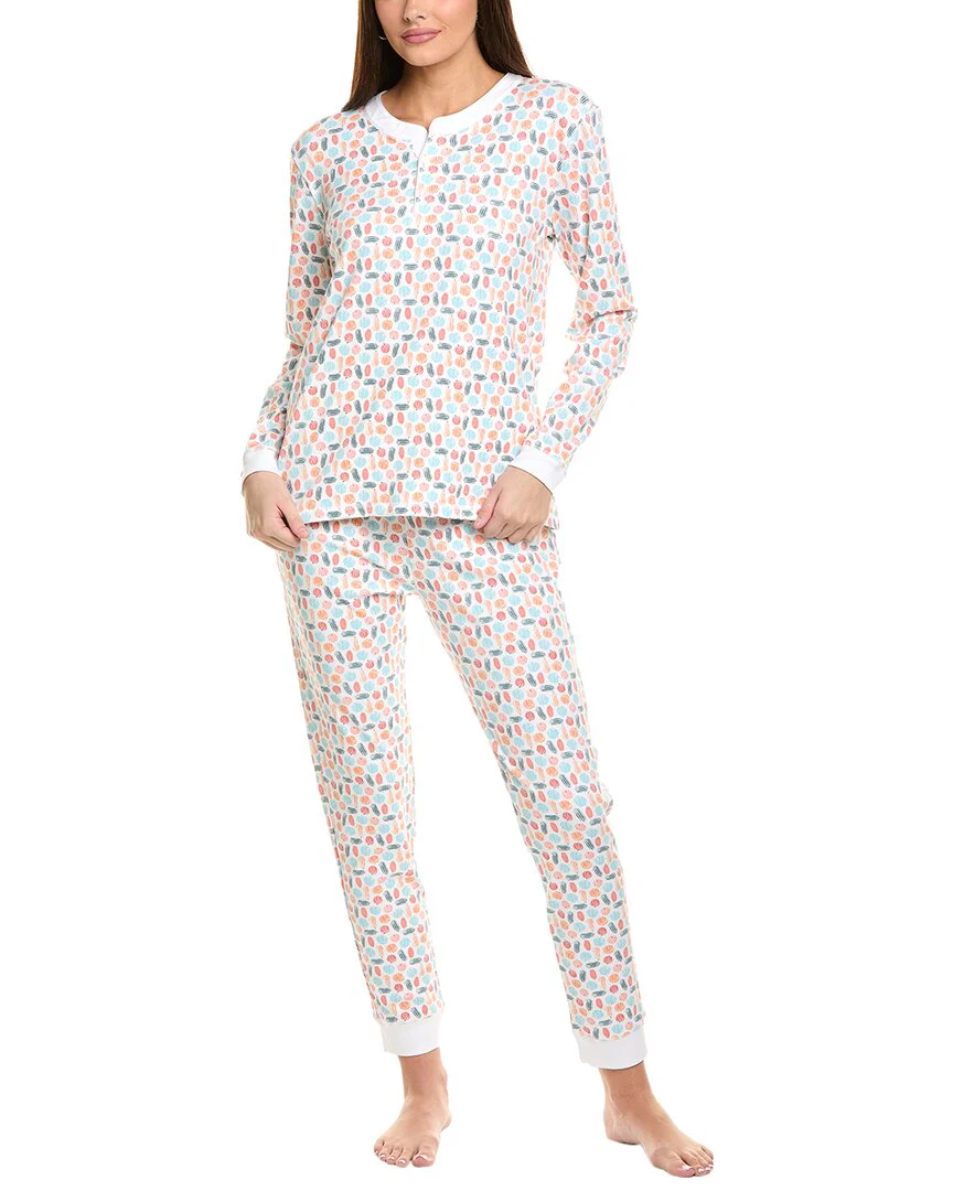 Ro's Garden 2pc Pumpkin Pajama Set