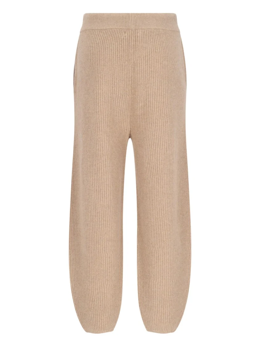 Ribbed Corduroy Pants – Beige