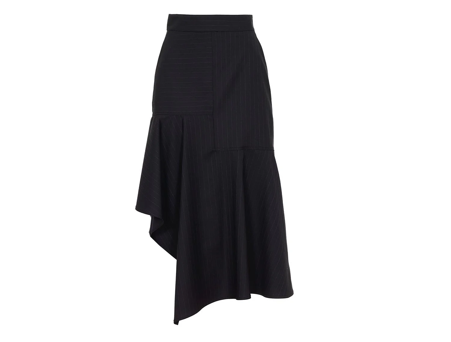 Women's Skirt Asymmetrical In Black
