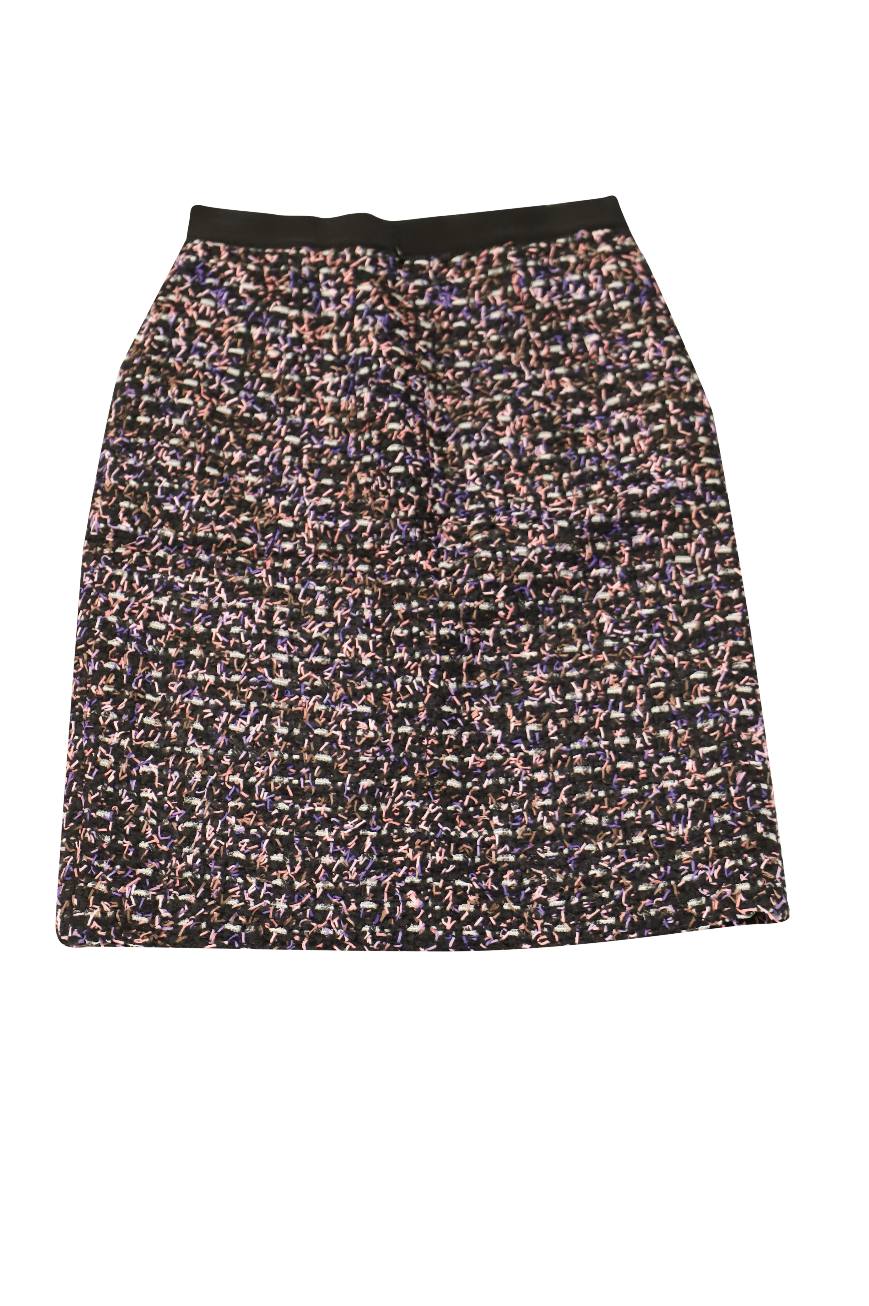 Giambattista Valli Tweed Midi Skirt in Multicolor Polyamide
