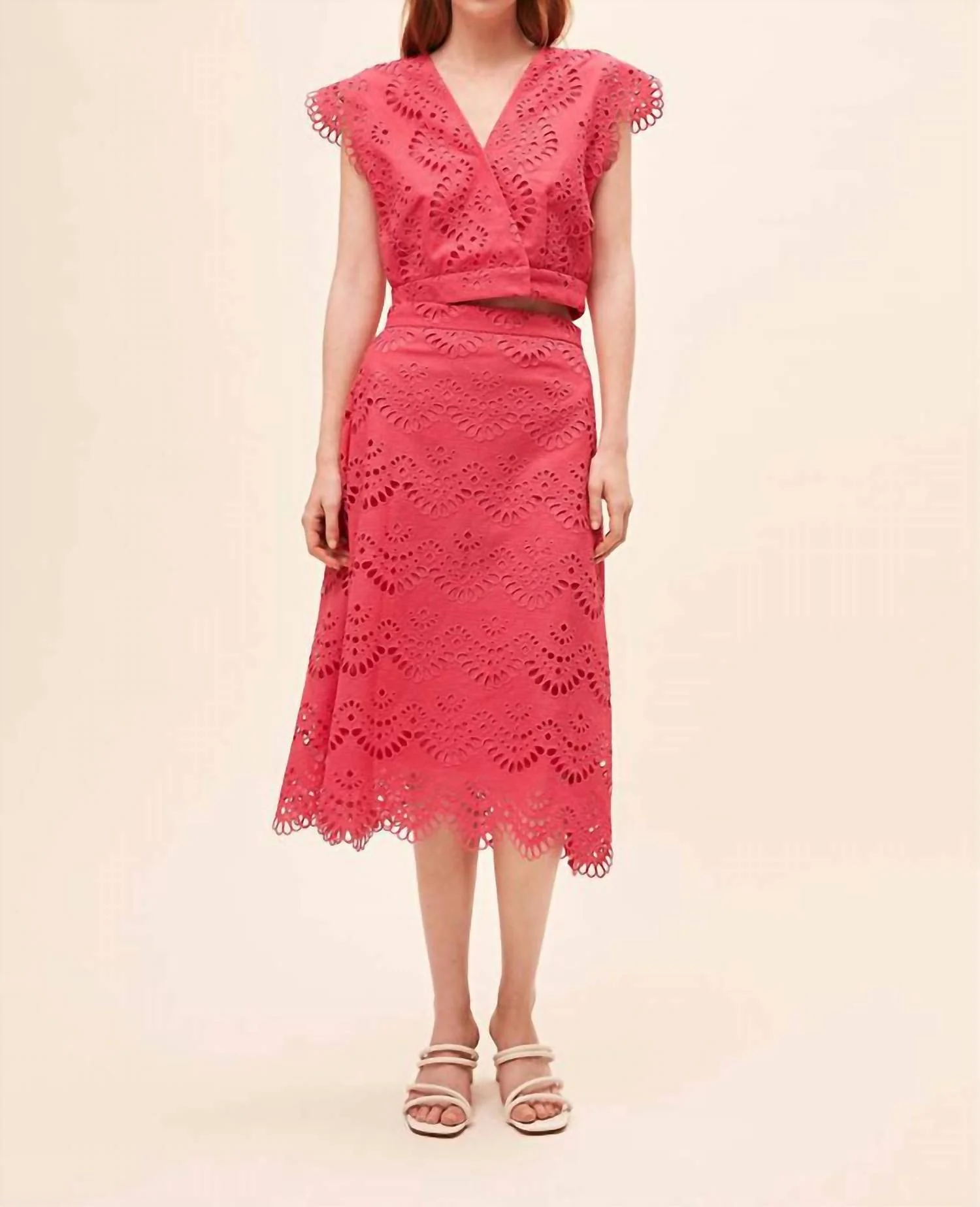 Fancy Skirt In Fuchsia