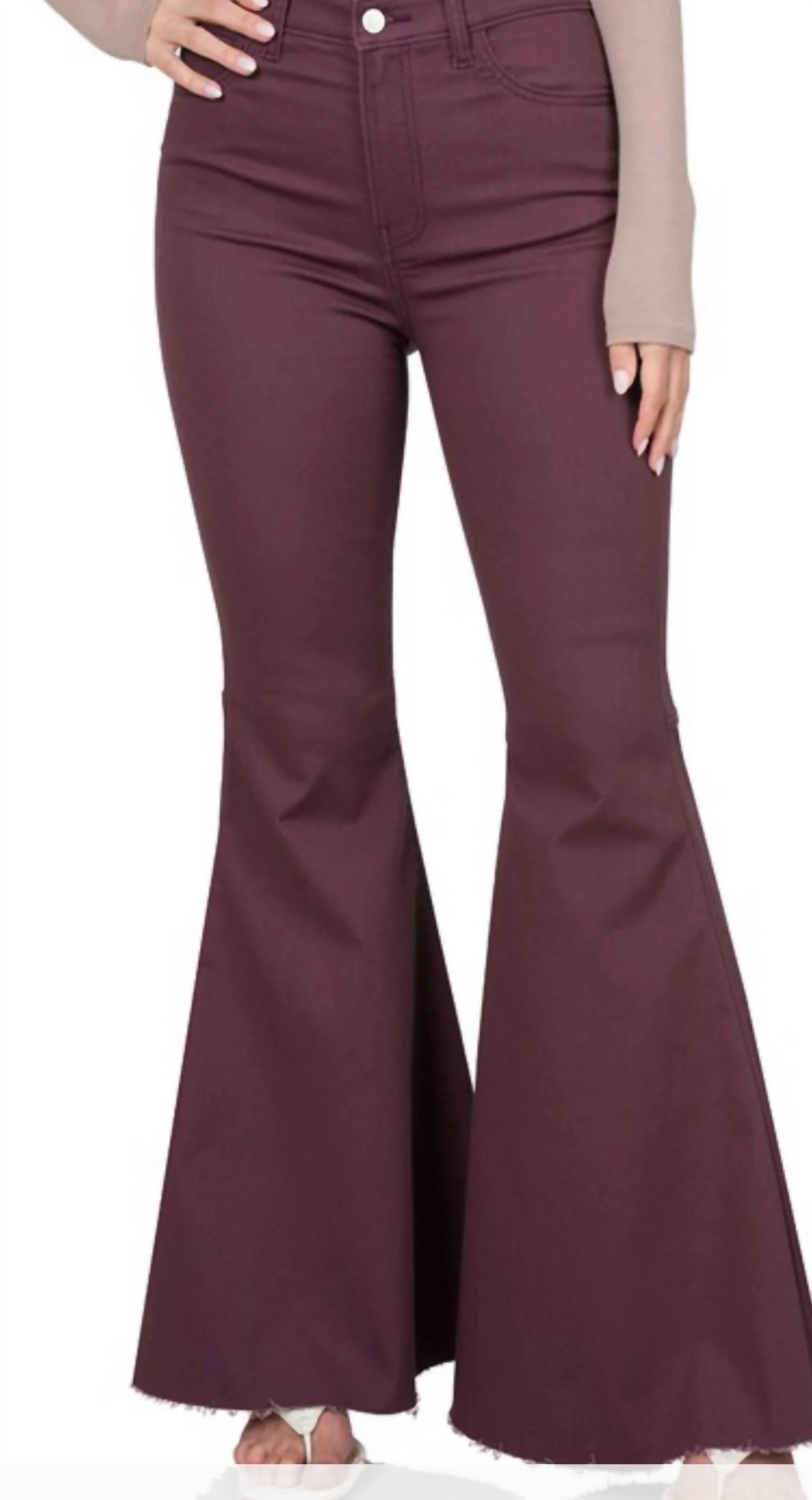 Eggplant Bell Bottom