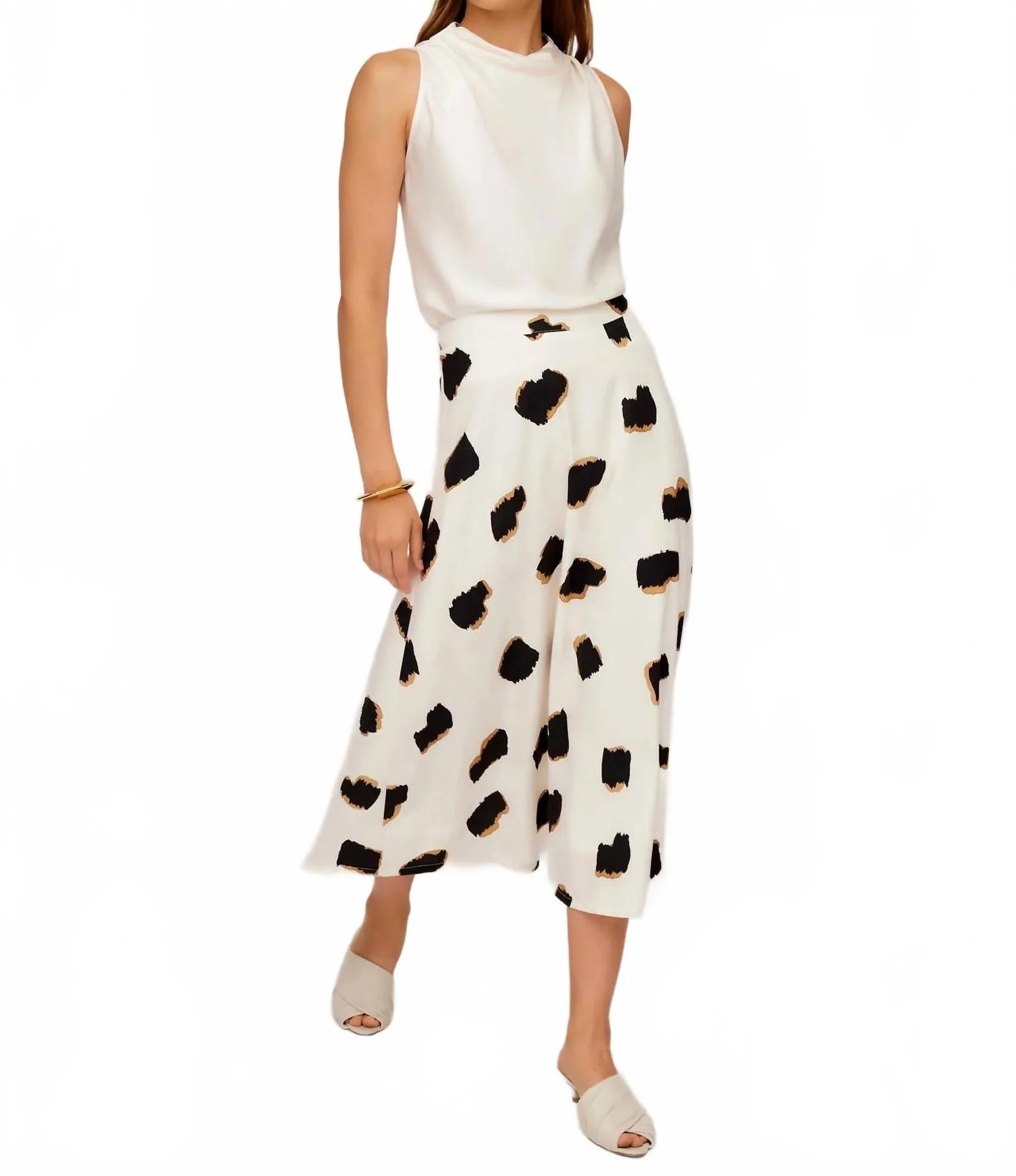 Lexi Midi Skirt In Multi