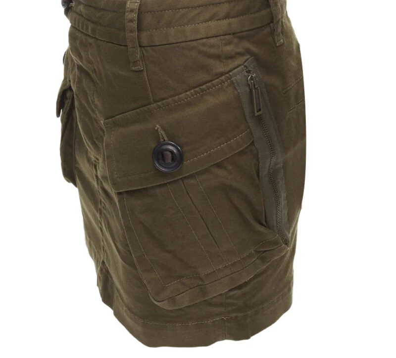 Dsquared2 oversized cargo pocket mini skirt