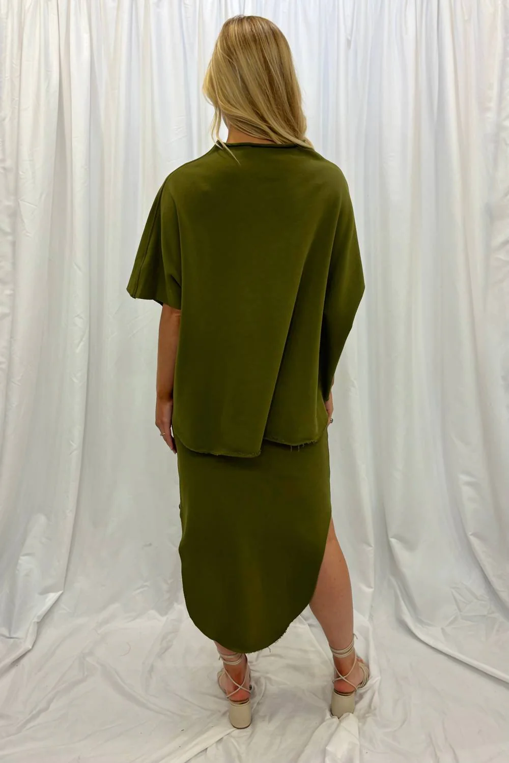 Midi Skirt In Green