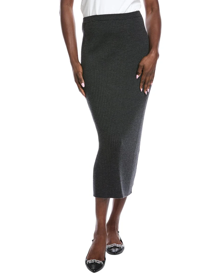 EILEEN FISHER Wool Pencil Skirt