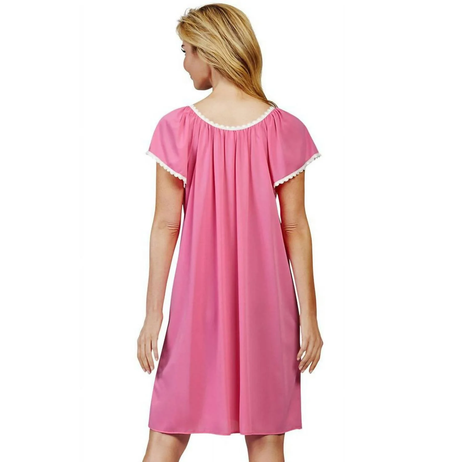 Cameo Short Nightgown In Orchid