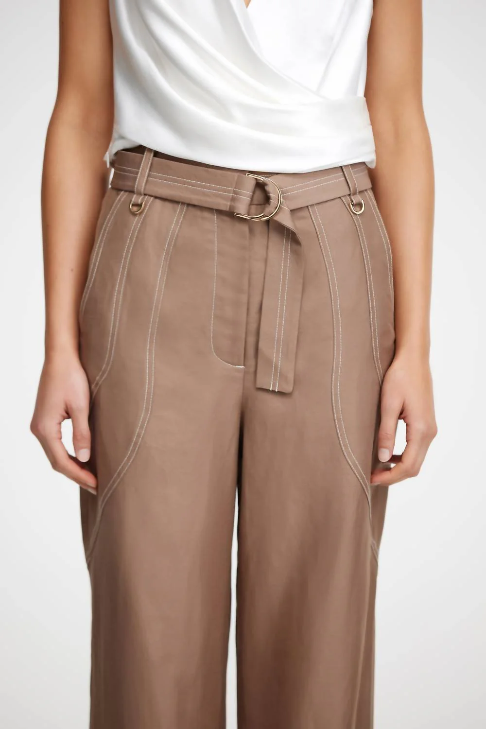 Geary Pants In Sepia