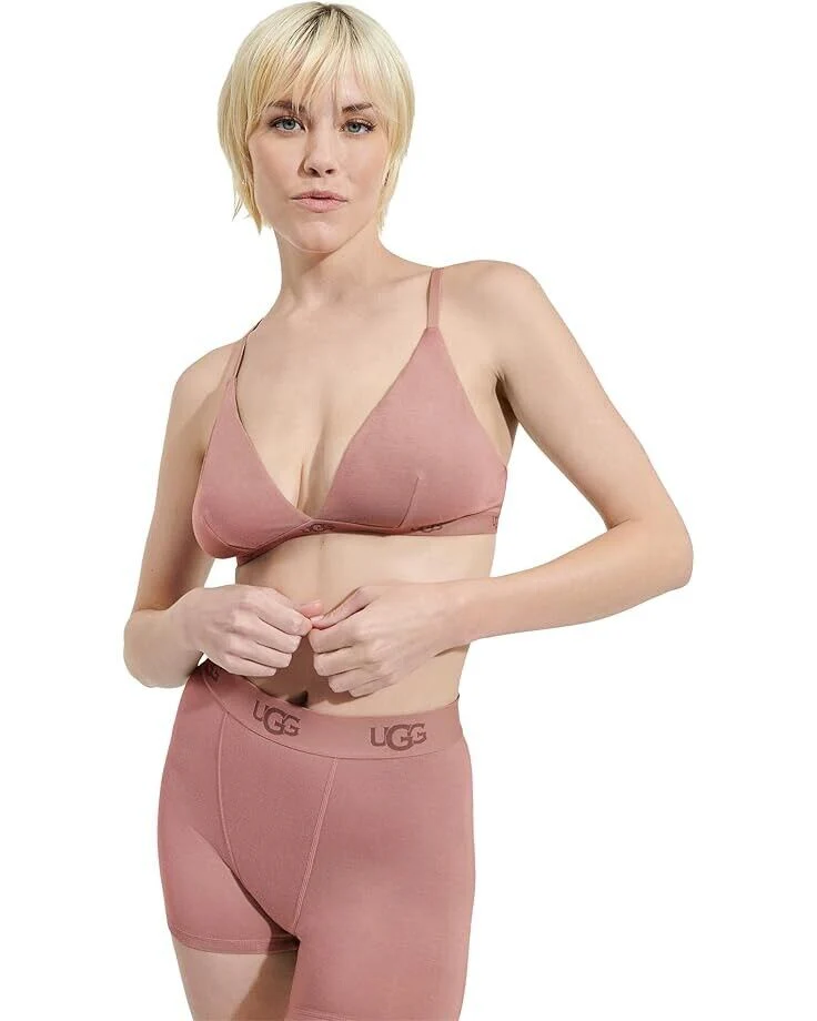 UGG Francis Minimizer Bra Women's Large Blush Stretch Adjustable Straps ERK286