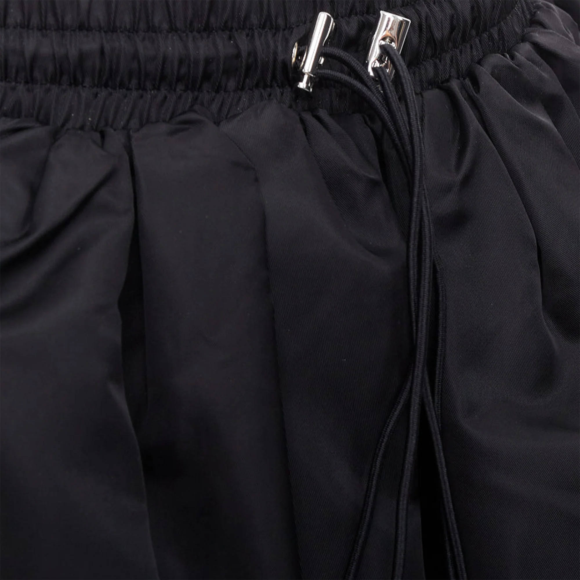David Koma nylon bubble drawstring puffball skirt