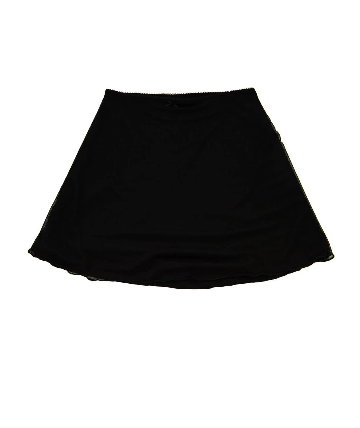 Women's Gigi Mesh Bow Skirt In Black