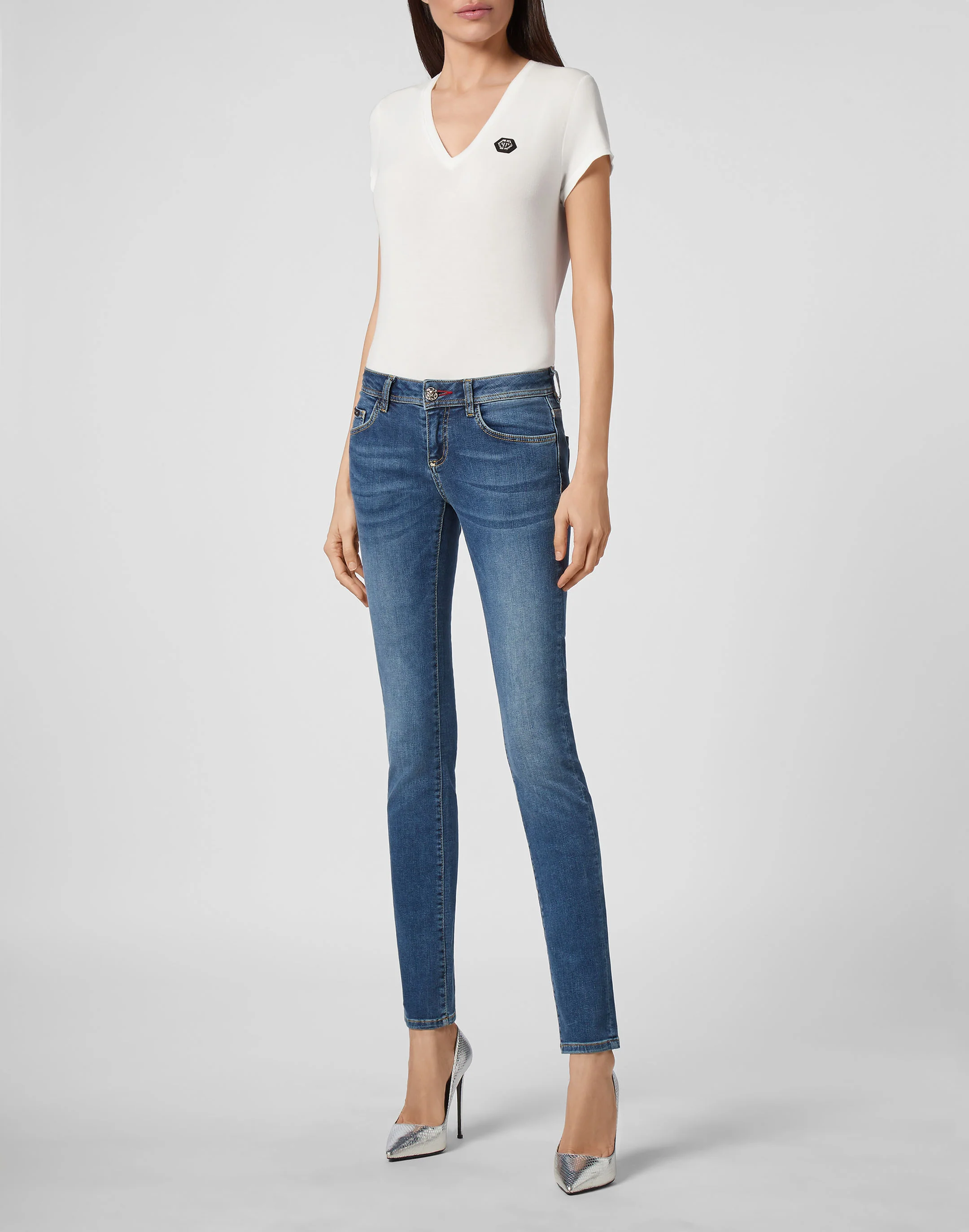 Denim Slim Fit Jeggings Iconic Plein