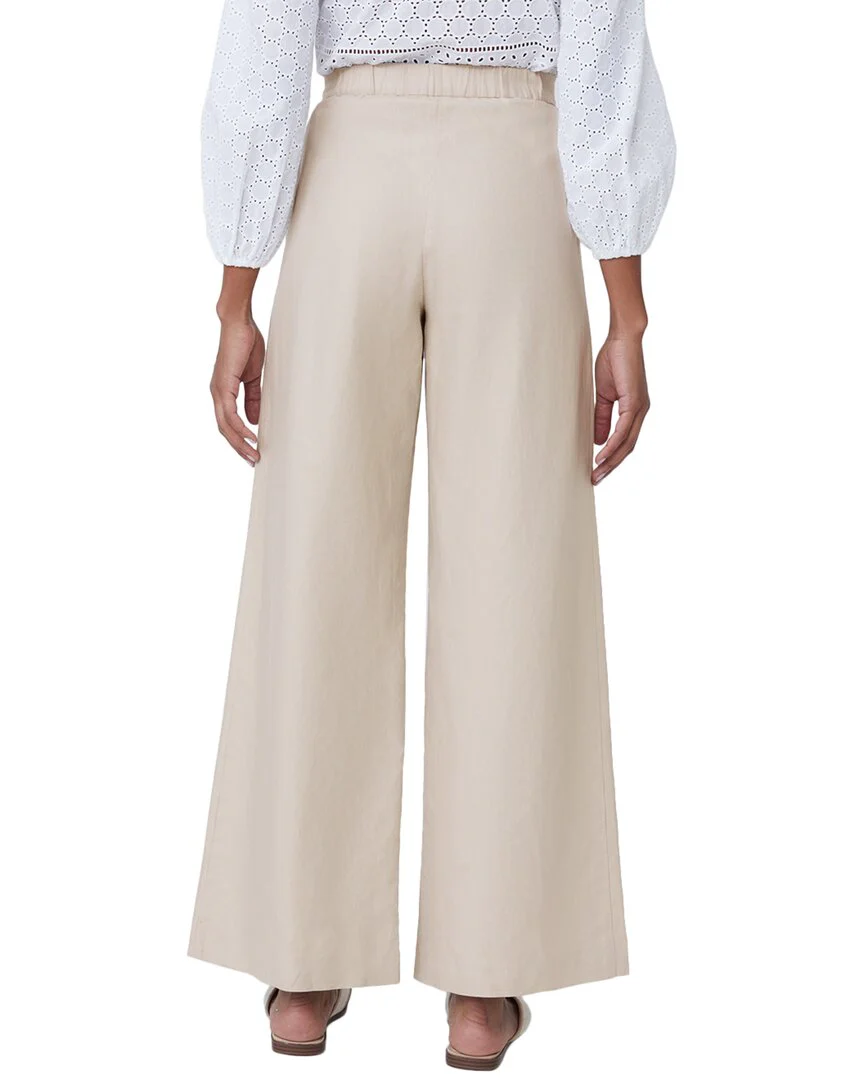 J.McLaughlin Amal Linen-Blend Bottom