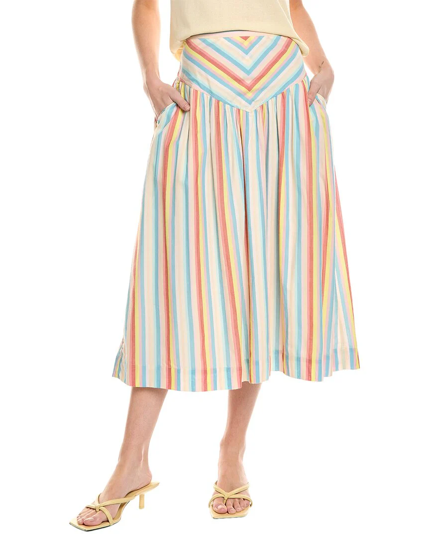 MOTHER The At Ease Maxi Skirt