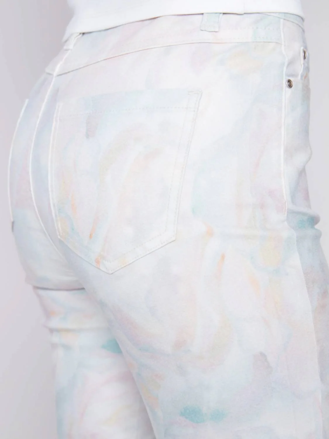 Paris Twill Ankle Pant In Pastel