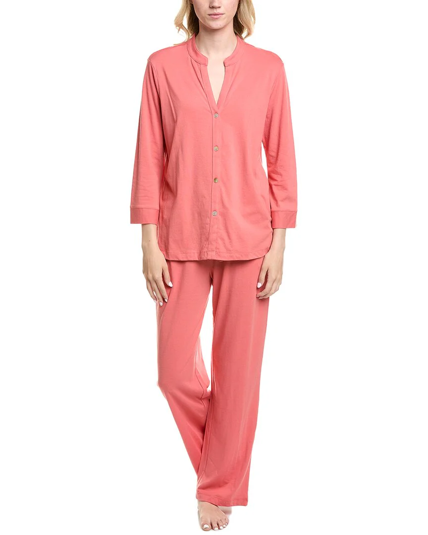 N Natori 2pc Breeze Mandarin Pajama Set