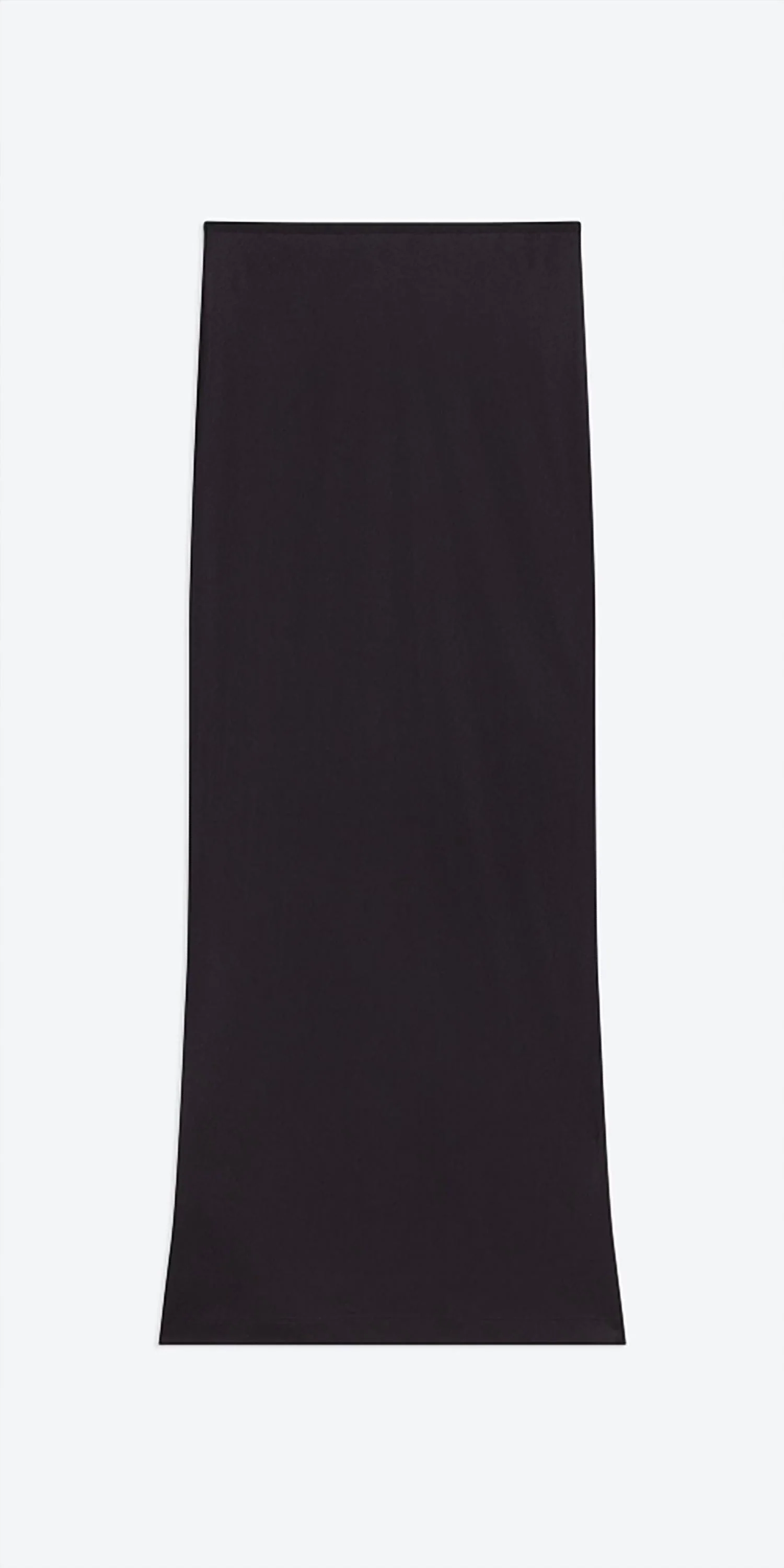 Jersey Maxi Skirt In Black