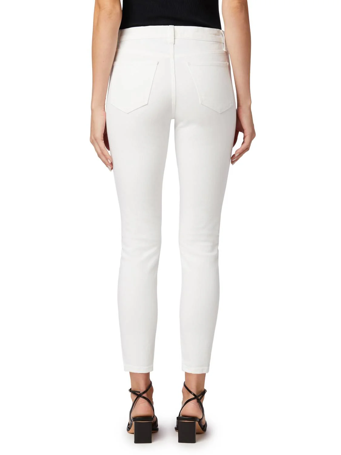 Charlee High Rise Skinny Crop Jeans In Moonlight