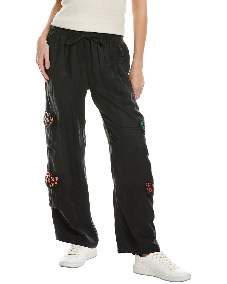 Johnny Was Petite Phillis Crochet Pant