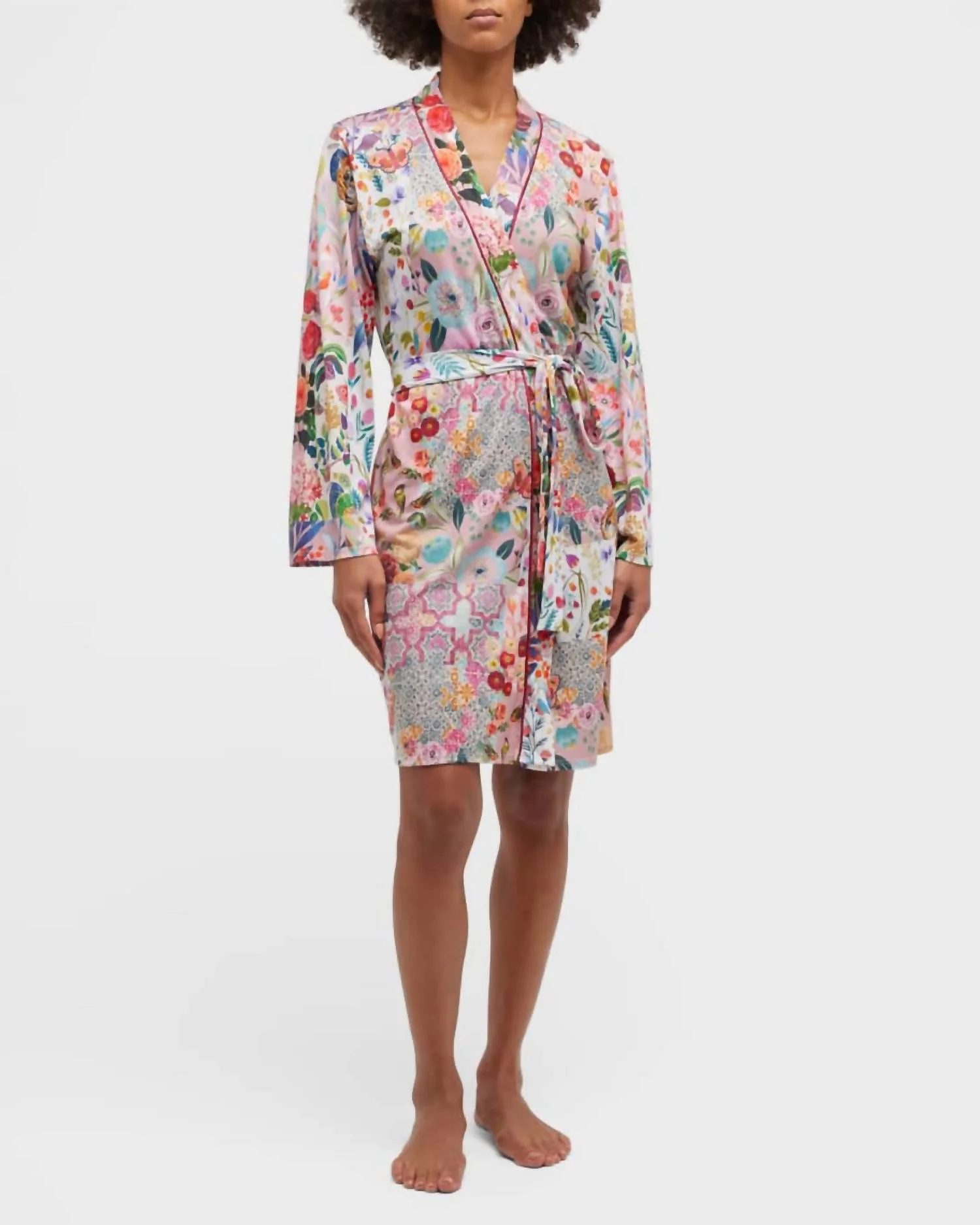 Filomena Sleep Robe In Multi