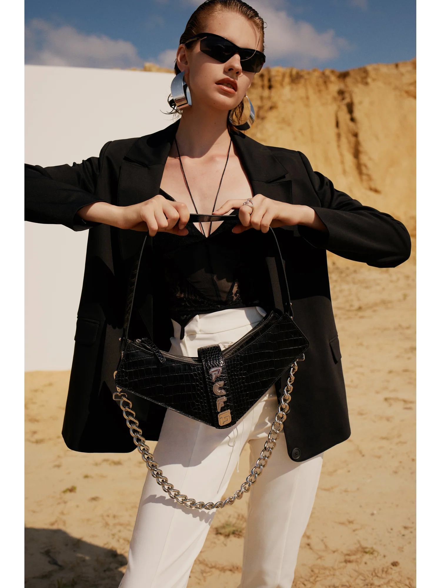 Free Heaven Oversized Suit Blazer