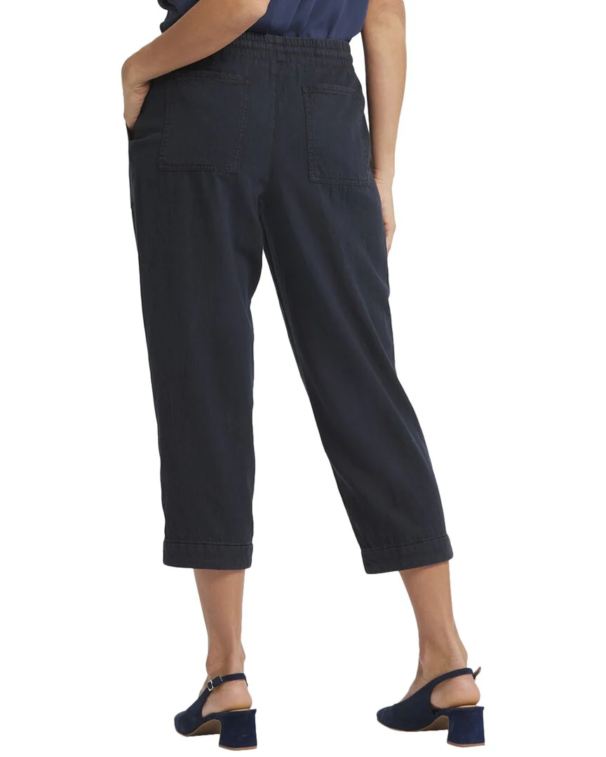 NYDJ Relaxed Overdye Black Cargo Jean