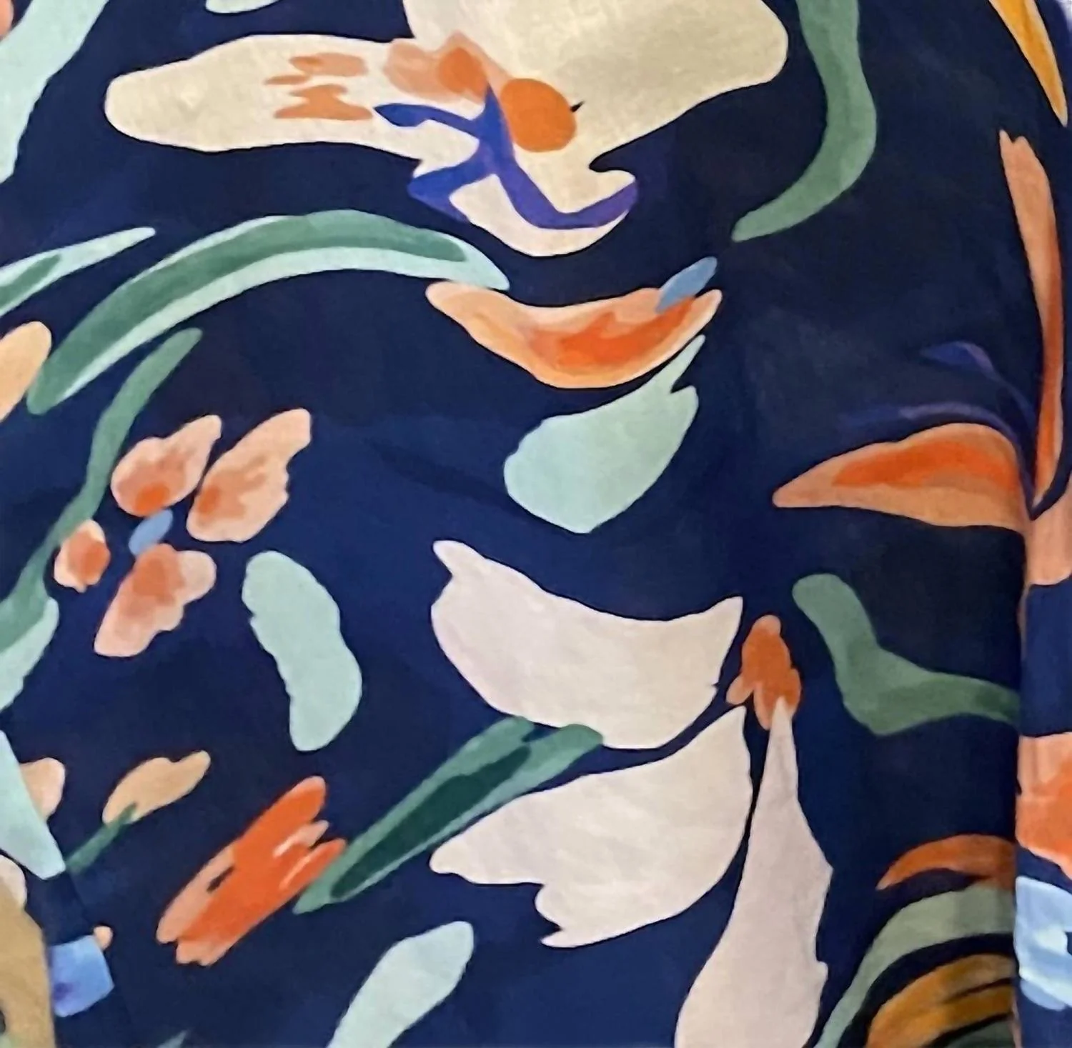 Clavel Skirt Jaleo Azul In Navy Multi