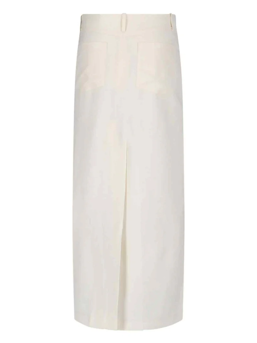 Mysti' Maxi Skirt – Cream