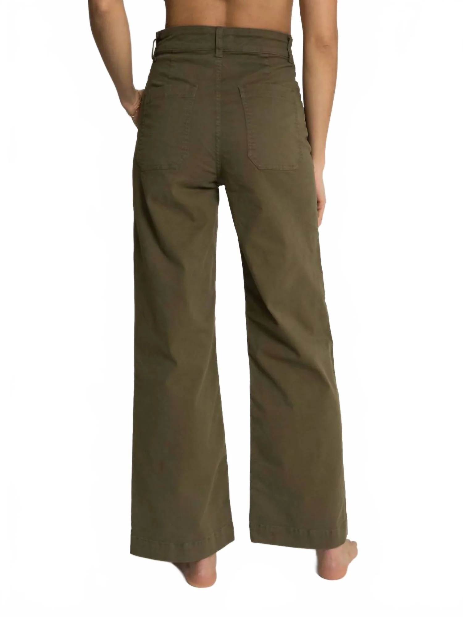 Sailor Twill Pant In Olive