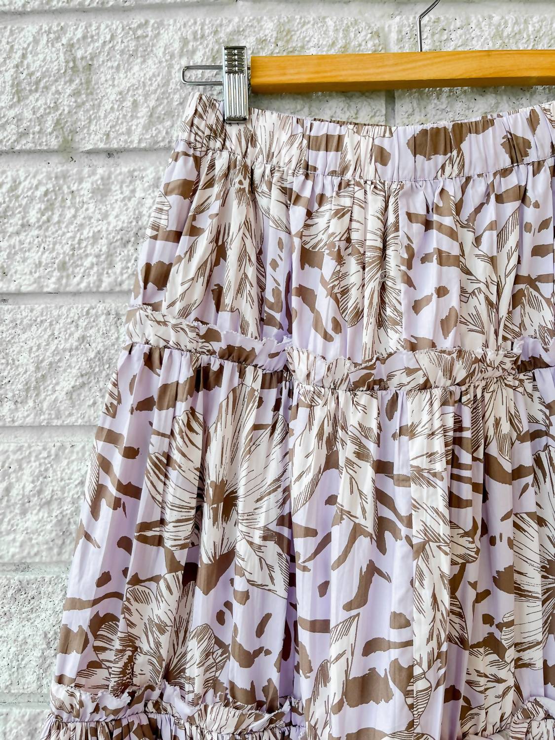 Quinn Skirt In Lilac Lotus