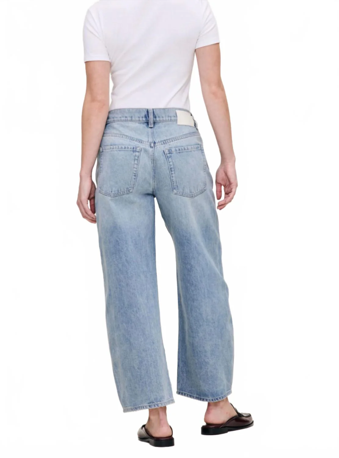 Women's Taylor Ultra Relaxed Barrel Jean In Vintage Petite