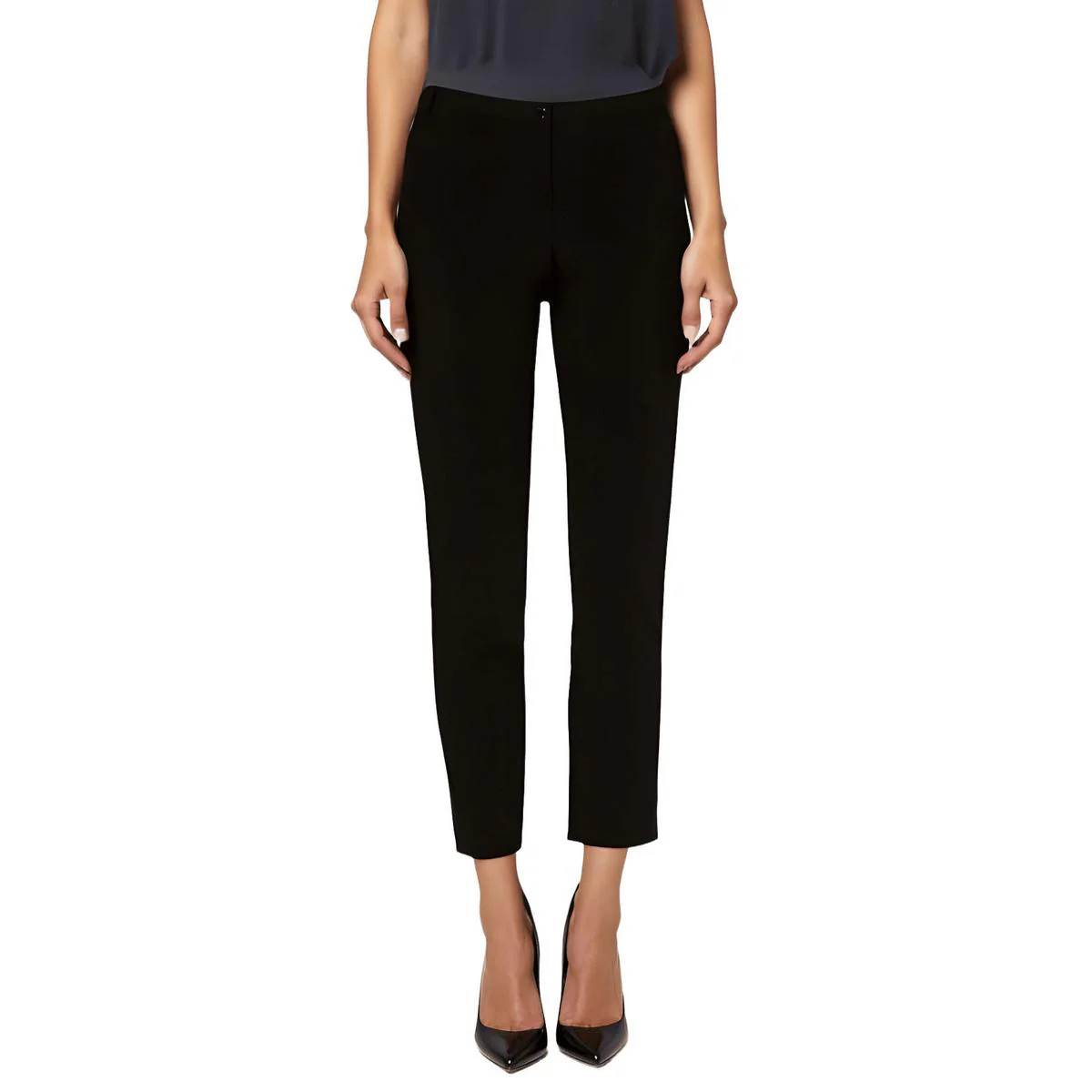 Womens High Rise Wear To Work Dress Pants