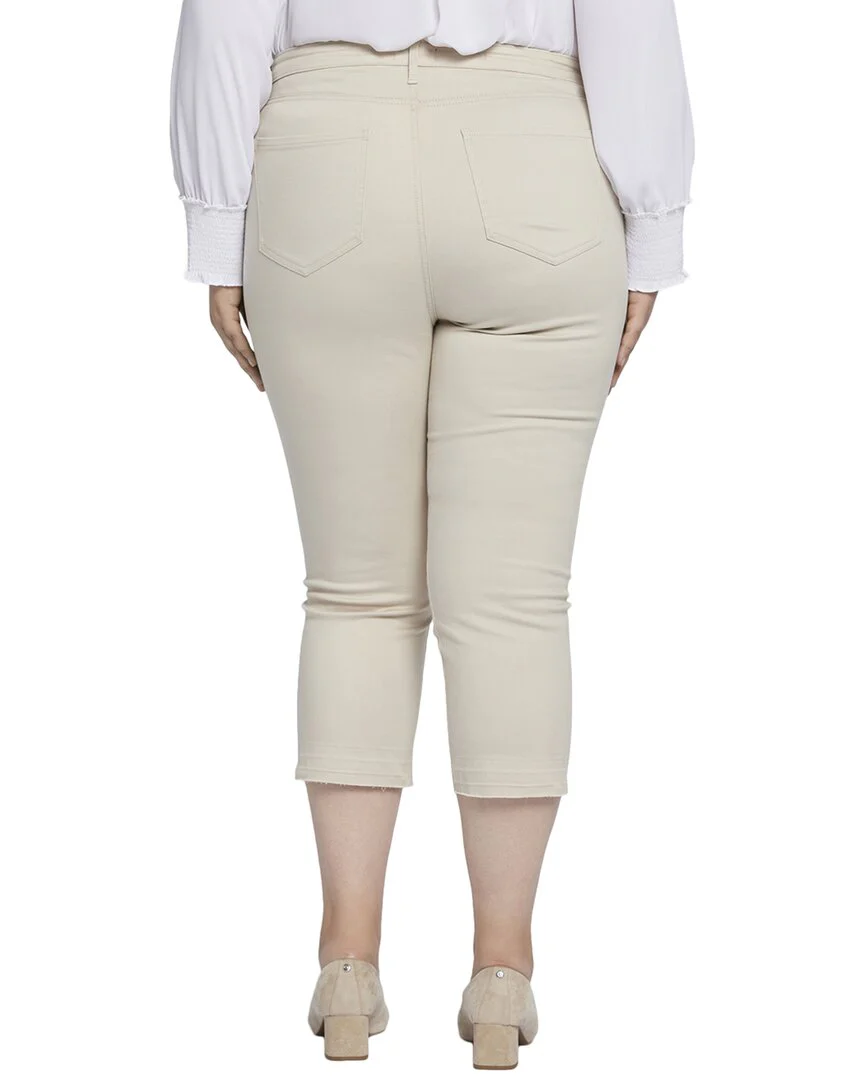 NYDJ Plus Chloe Feather Capri Jean