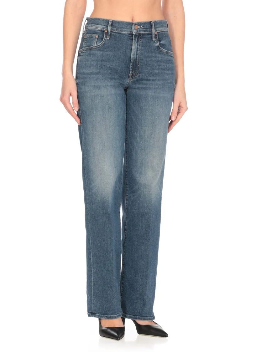 Blue The Mid Rise Maven Sneak Jeans