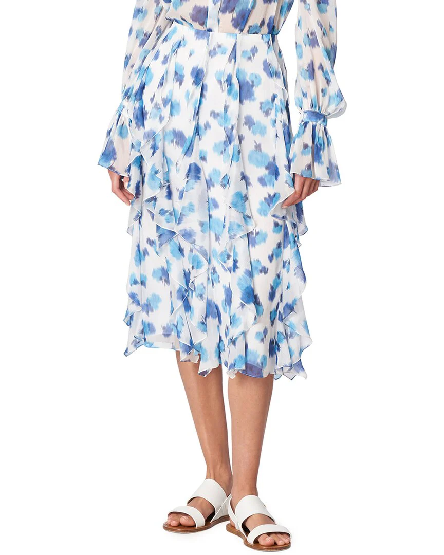 Carolina Herrera Cascading Ruffle Skirt