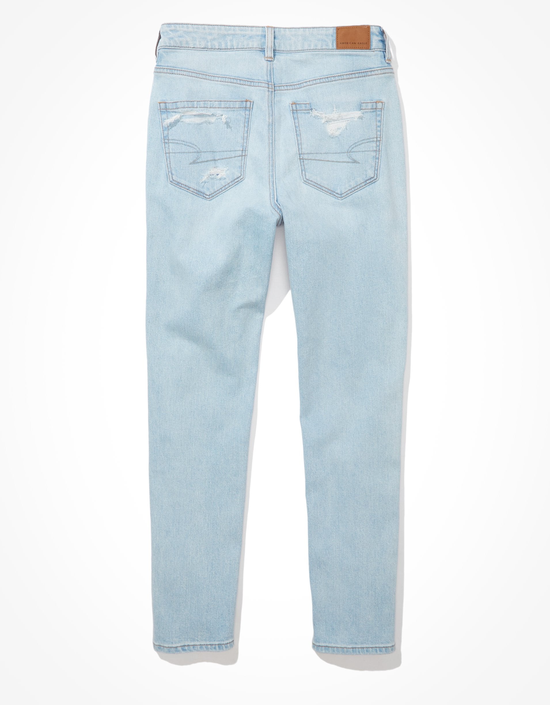 AE Strigid Ripped Mom Jean