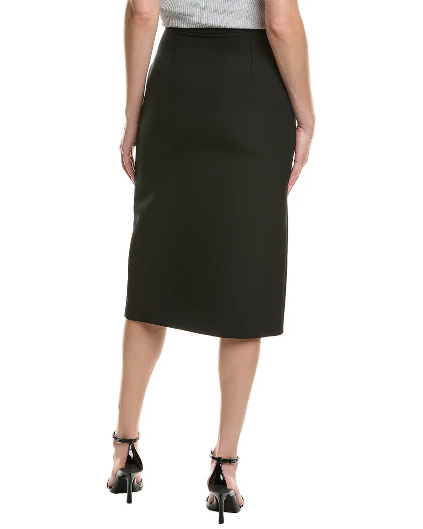 Michael Kors Collection Wool & Silk-Blend Skirt