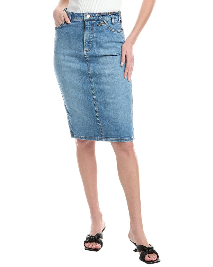 STAUD x Wrangler The Pencil Skirt