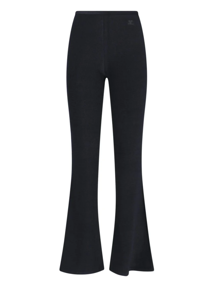 High-Waisted Bootcut Pants