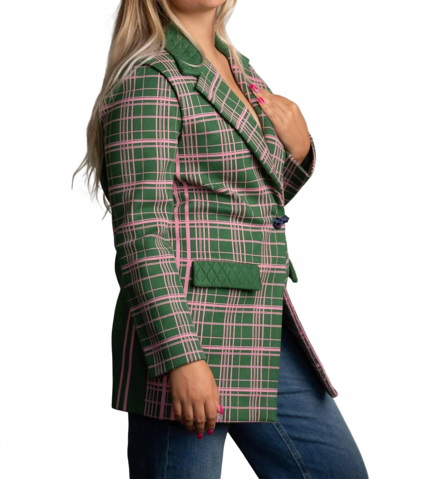 Bella Eco Blazer In Print