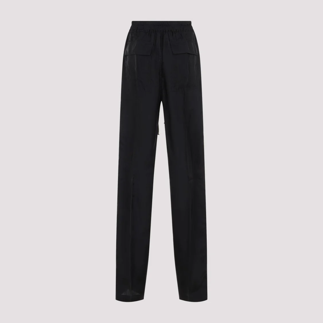 Black Cupro Dietrich Drawstring Pants